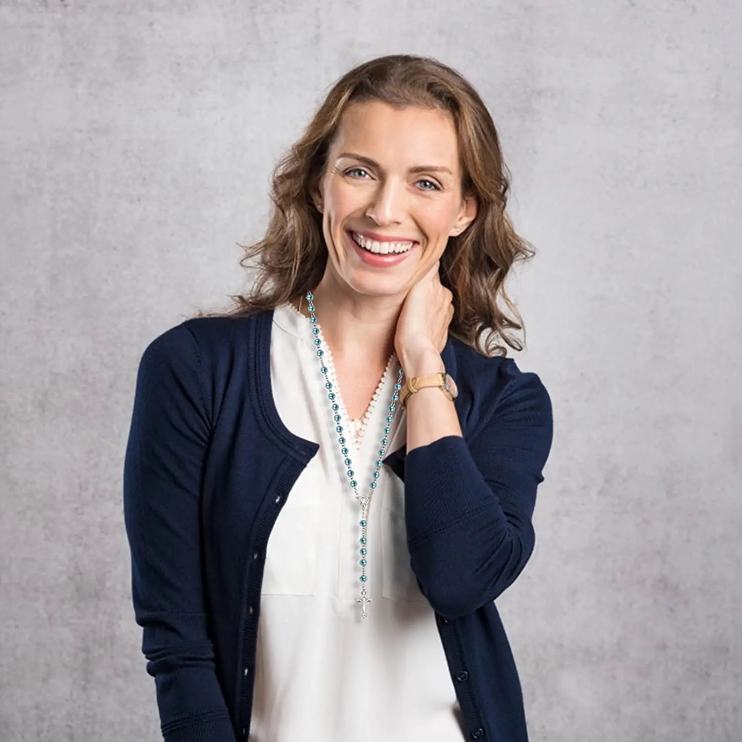 ROSARIO Católico con Caja Artesanal [6 modelos diferentes a elgir]