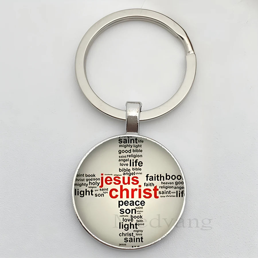 Llaveros Católicos de JESÚS en Metal de Alta Calidad | Varios Modelos Religiosos