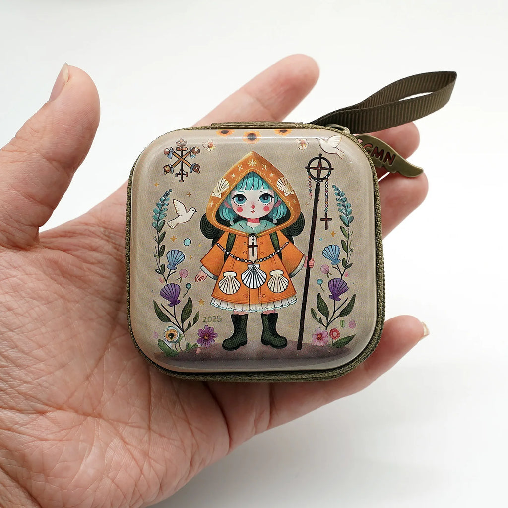 Precioso y práctico monedero con imagen de la VIRGEN MARÍA o JESÚS [17 modelos diferentes a elegir]