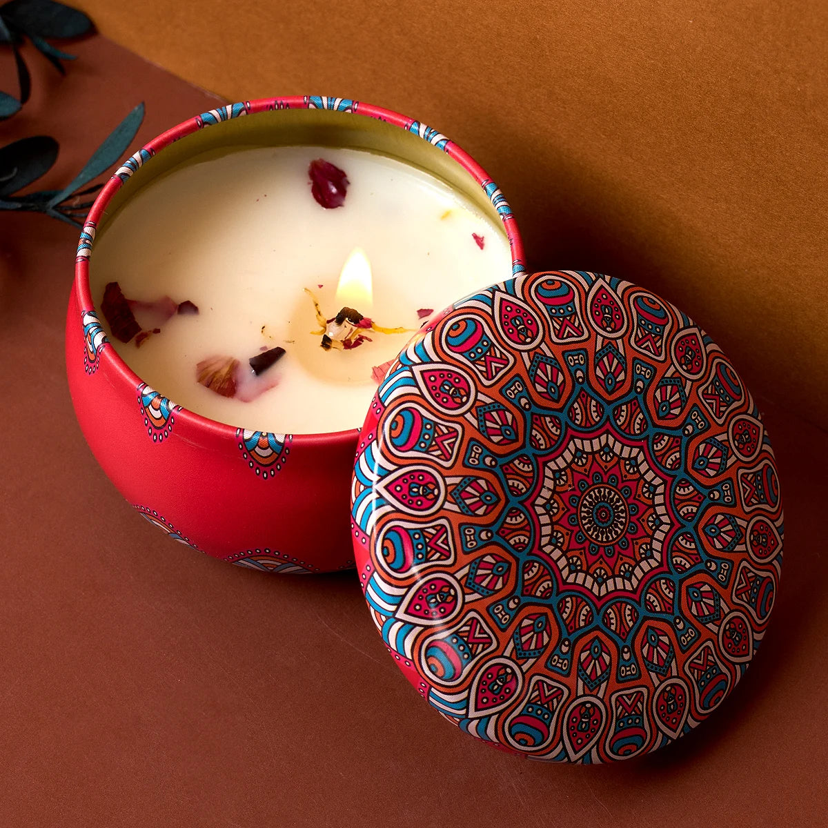 Velas aromáticas de Flores de de Jerusalén | Pack de 4 unidades