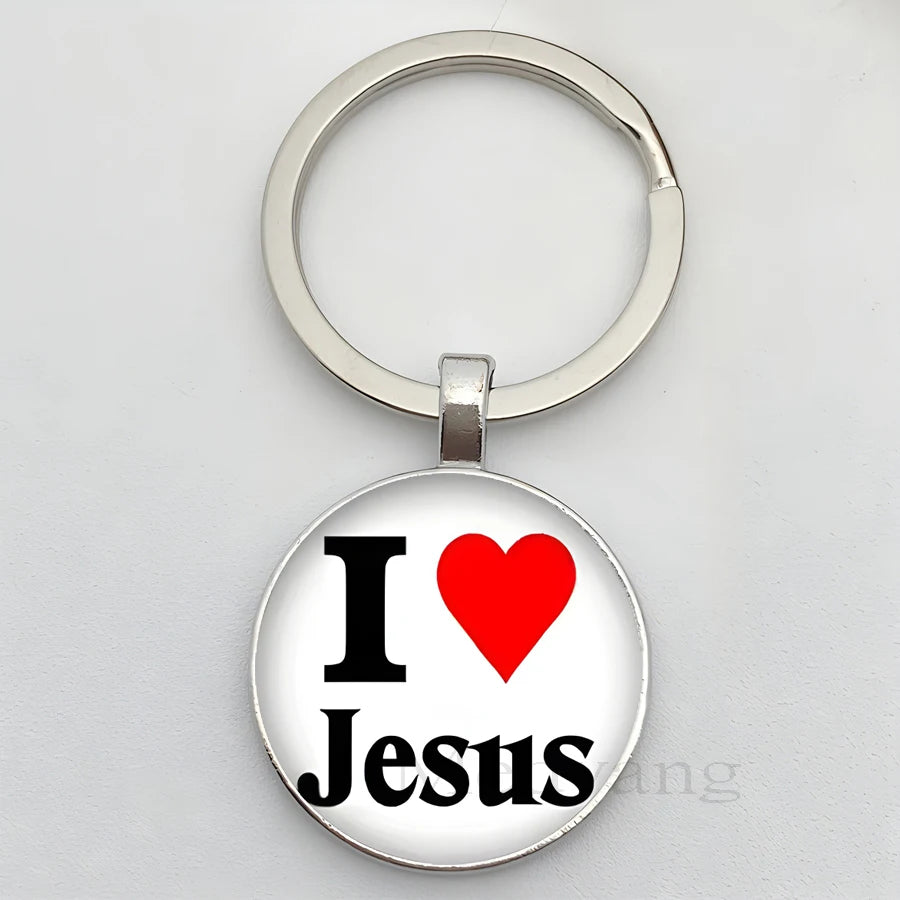 Llaveros Católicos de JESÚS en Metal de Alta Calidad | Varios Modelos Religiosos