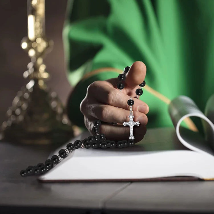 ROSARIO Católico con Caja Artesanal [6 modelos diferentes a elgir]