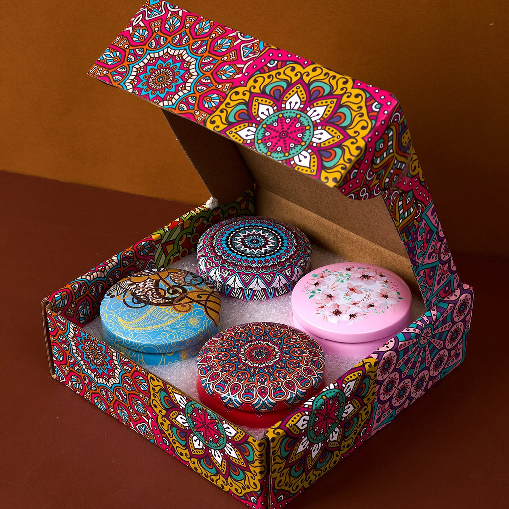 Velas aromáticas de Flores de de Jerusalén | Pack de 4 unidades