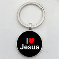 Llaveros Católicos de JESÚS en Metal de Alta Calidad | Varios Modelos Religiosos