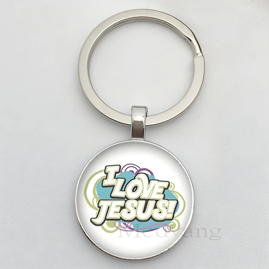 Llaveros Católicos de JESÚS en Metal de Alta Calidad | Varios Modelos Religiosos