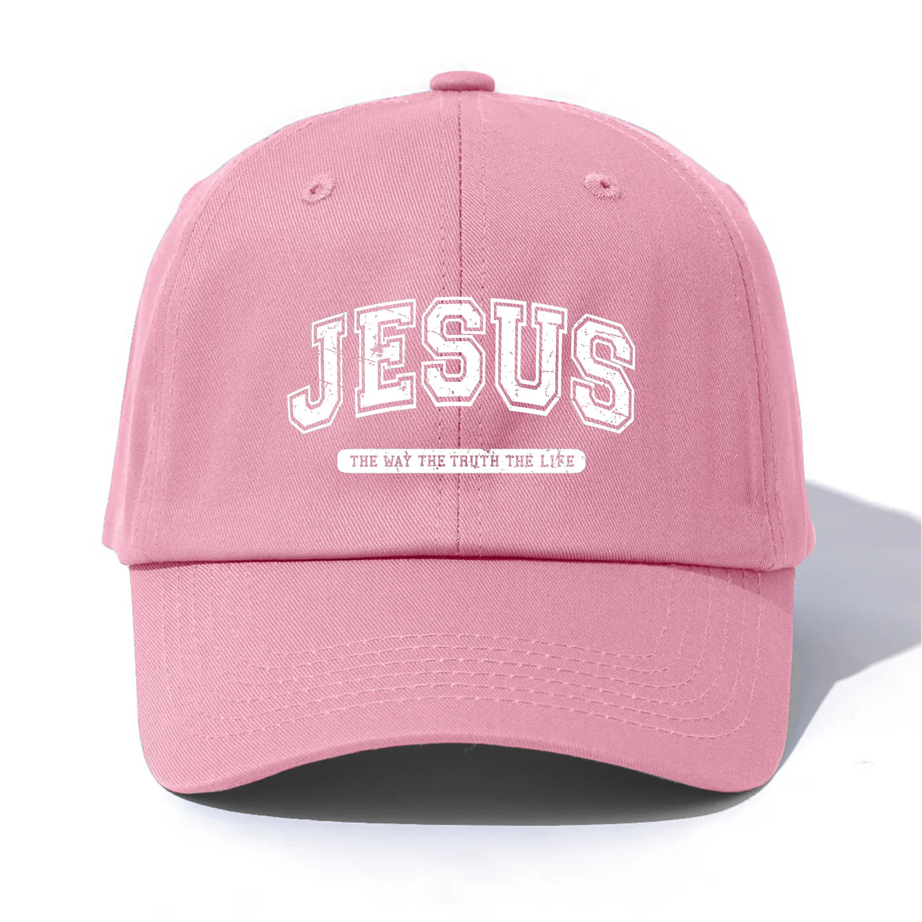 Gorra con estampado de JESÚS estilo clásico [8 colores distintos]