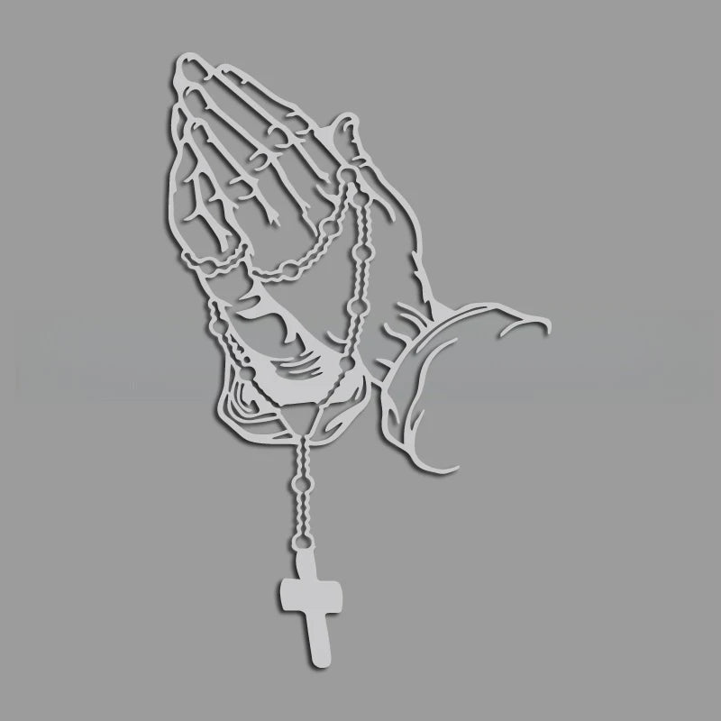 Pegatina oración cristiana | 6 colores x 3 tamaños distintos a elegir