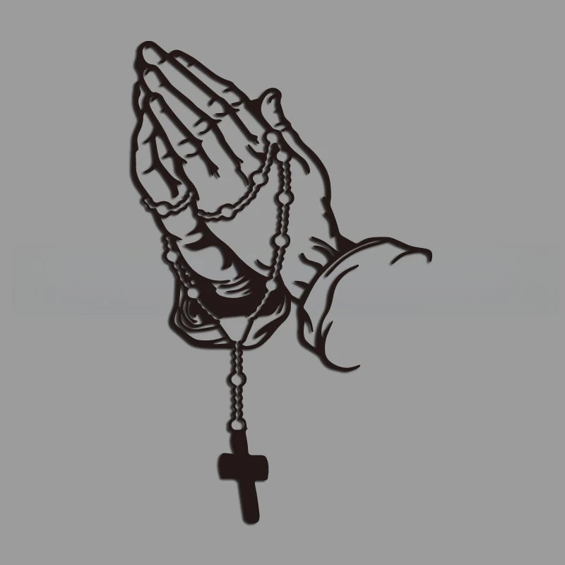 Pegatina oración cristiana | 6 colores x 3 tamaños distintos a elegir