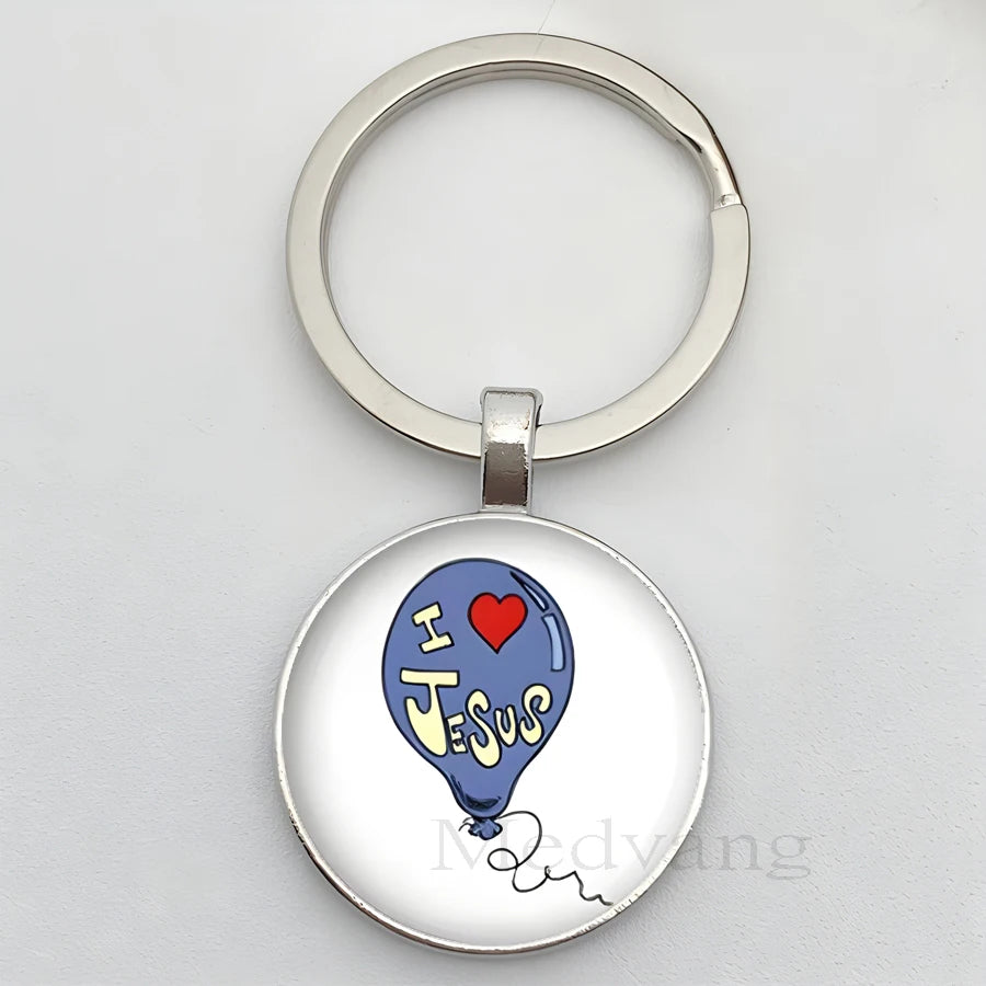 Llaveros Católicos de JESÚS en Metal de Alta Calidad | Varios Modelos Religiosos